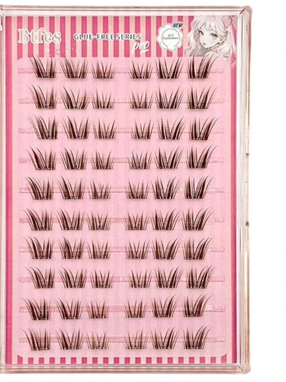 Brown Glue Free Series Eye Lashes